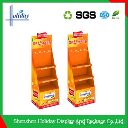 Top Quality Custom Makeup Mac Cosmetic Display Stand ,Professional Makeup Display Stand,Floor Standing Cardboard Display
